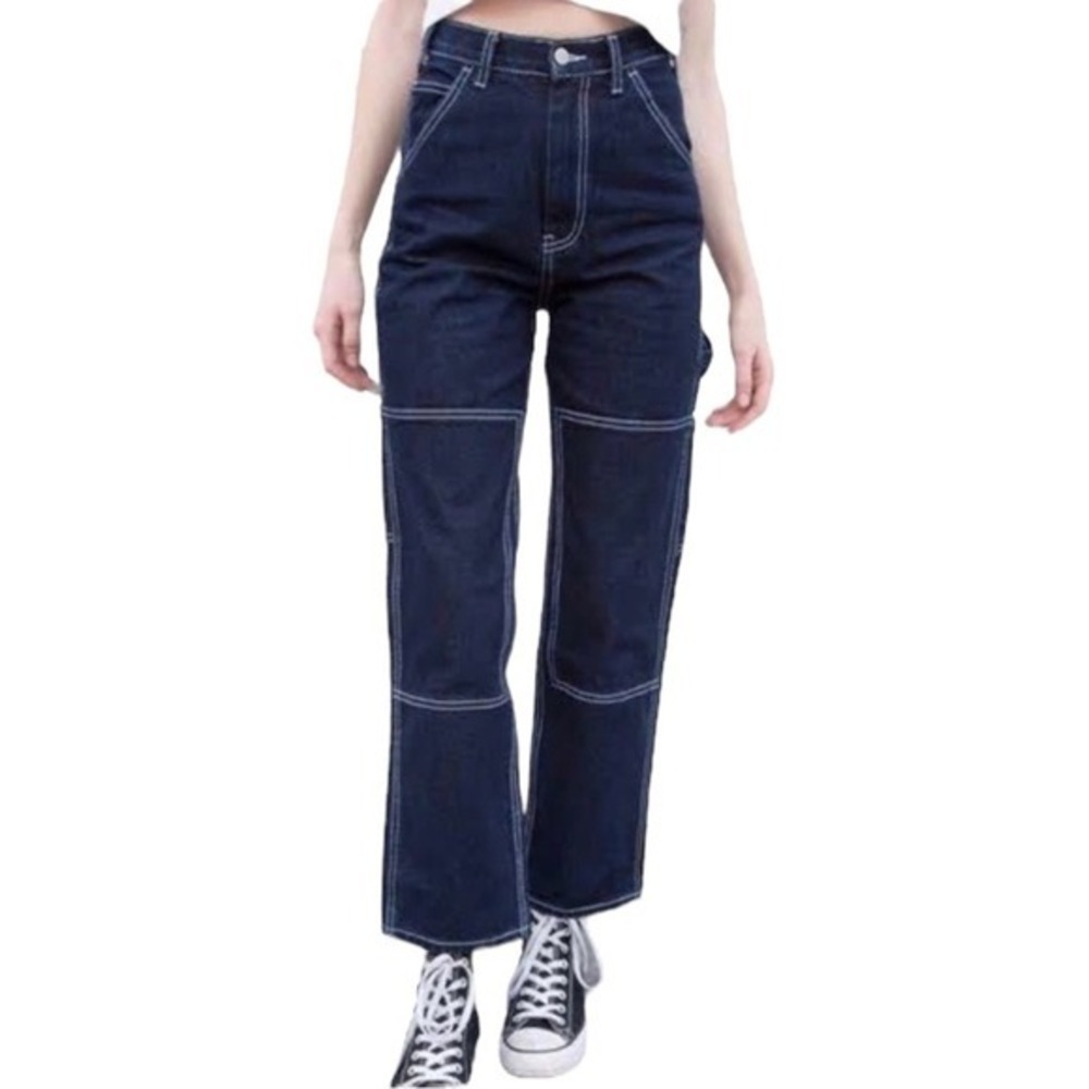 J. GALT High Rise Utility Cargo‎ Jeans. Size Small